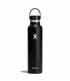 Hydro Flask 24 Oz Standard Mouth Chug Cap -Outdoor Equipment 24 oz Standard Mouth Chug Cap black