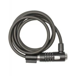 Kryptonite KryptoFlex 1018 Combo Cable Lock, Black 10mm X 180cm (70.9")