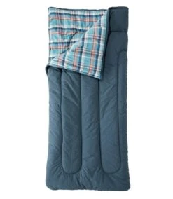 L.L.Bean Flannel Lined Camp Sleeping Bag 40 Regular -Outdoor Equipment 509272 49716 41