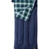 L.L.Bean Flannel Lined Camp Sleeping Bag 40 Regular -Outdoor Equipment 521137 34970 41
