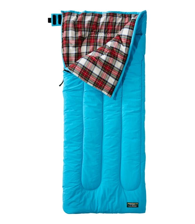 L.L.Bean Flannel Lined Camp Sleeping Bag 40 Kids' 5 L.L.Bean Flannel Lined Camp Sleeping Bag 40 Kids' - Image 3