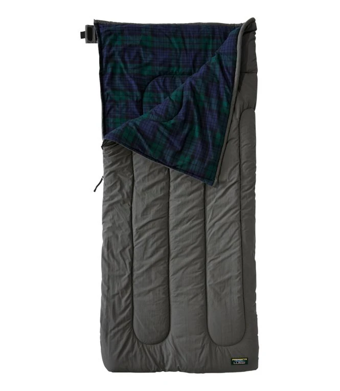 L.L.Bean Flannel Lined Camp Sleeping Bag 40F Regular 5 L.L.Bean Flannel Lined Camp Sleeping Bag 40F Regular - Image 3