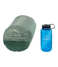 L.L.Bean Puffer Sleeping Bag Regular Print -Outdoor Equipment L.L.Bean Puffer Sleeping Bag Regular Print