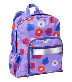 L.L.Bean Original Bookpack III Print -Outdoor Equipment OriginalBookpackIIIPrint AlpineAsterDaisy