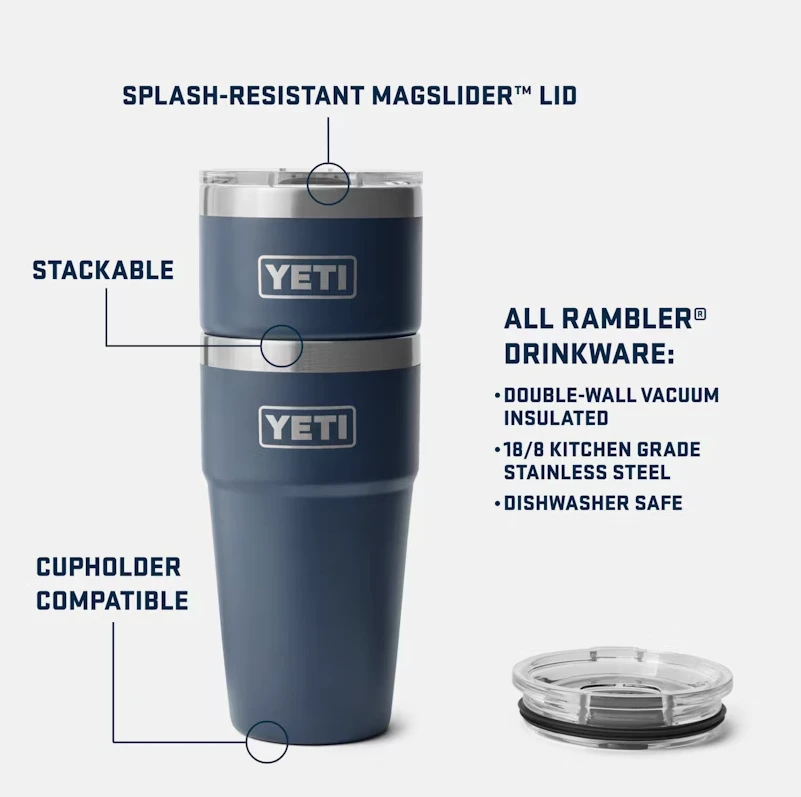 Yeti Rambler 20 Oz Stackable Cup 10 Yeti Rambler 20 Oz Stackable Cup - Image 8